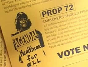 A flyer from ALLERT's 2004 campaign