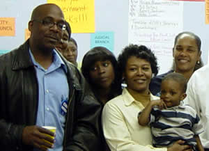 Members of Community Voices Heard.